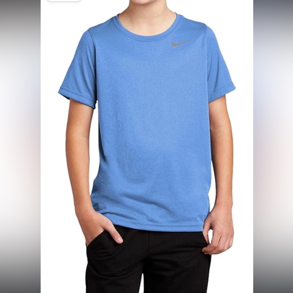 NWT Boys Nike Dri-Fit Blue Tee